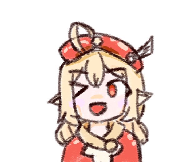 ディオナとクレーのイラストを描いたよ！