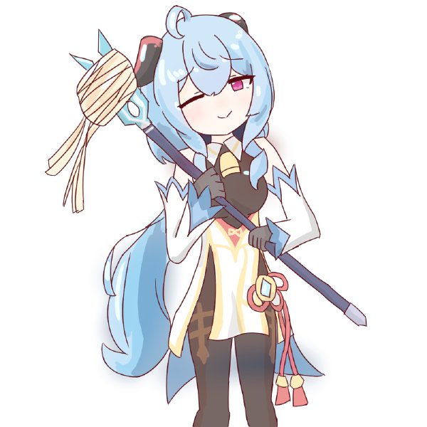 2025年の甘雨お誕生日お絵描き！